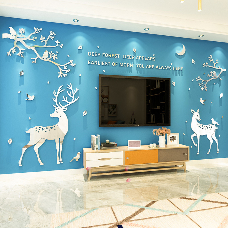 亞克力電視背景墻